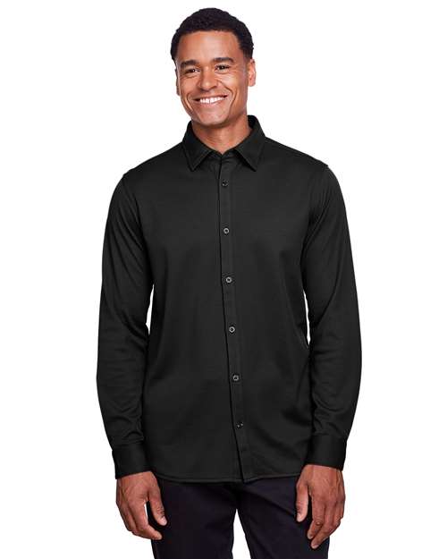 Men's CrownLux Performance® Plaited Dress Shirt