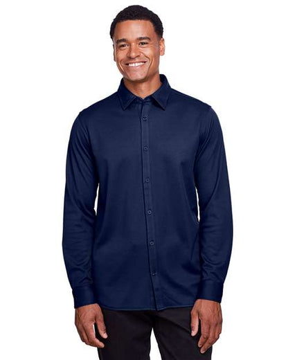 Men's CrownLux Performance® Plaited Dress Shirt