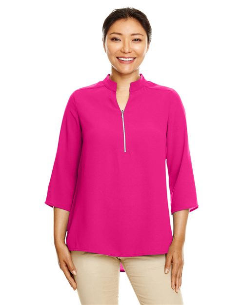 Women's Perfect Fit™  Three-Quarter Sleeve Crepe Tunic