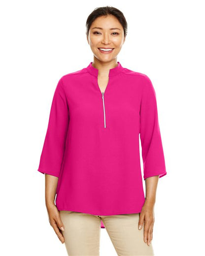 Women's Perfect Fit™  Three-Quarter Sleeve Crepe Tunic