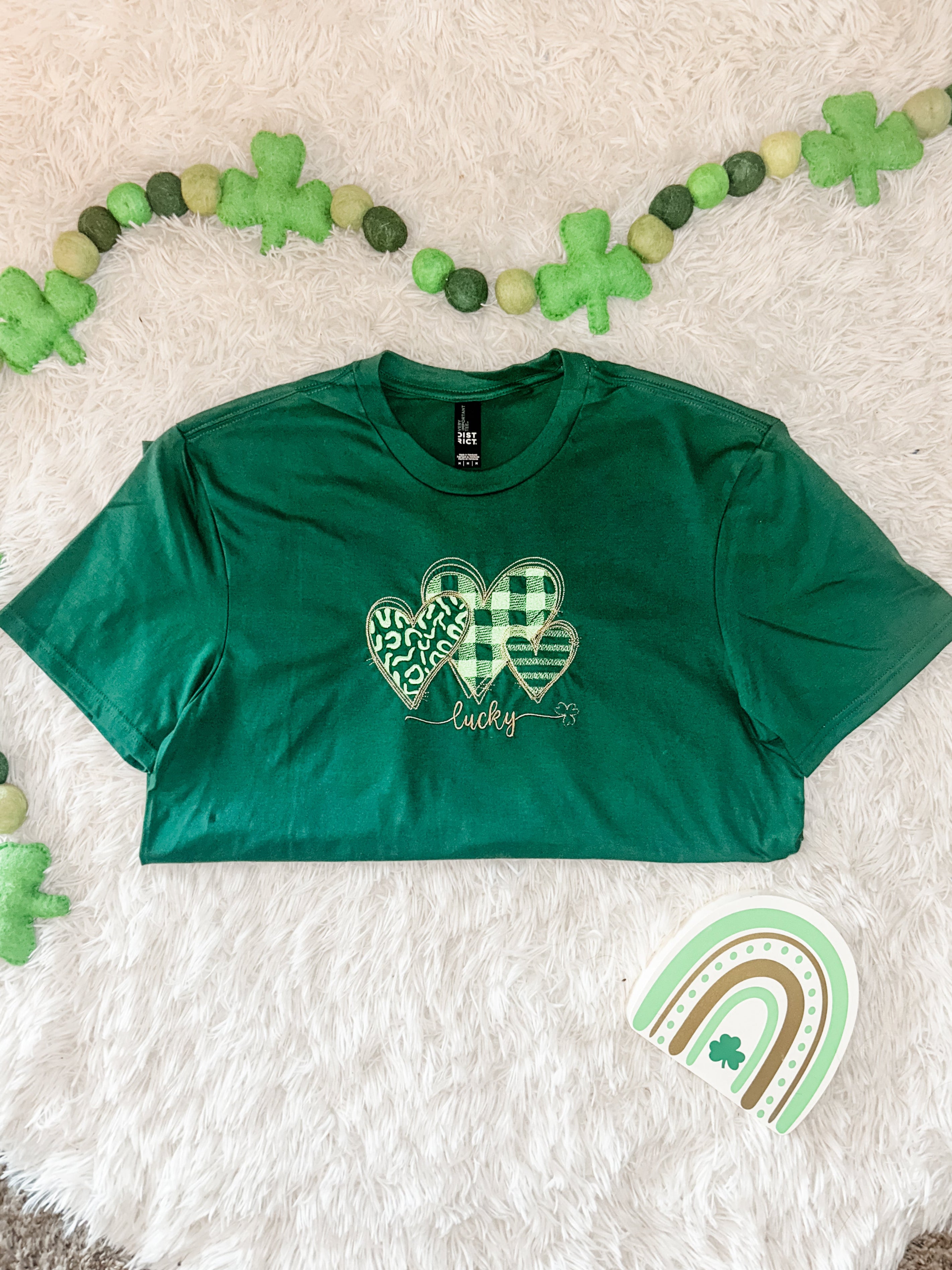 Hearts for St. Patty's Day - Customized