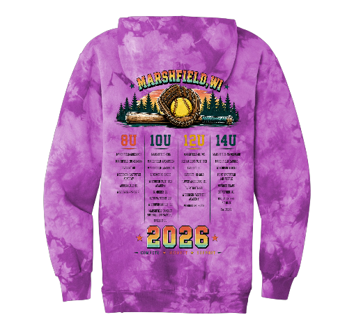 TIE DYE Cow Pie Classic Hoodies
