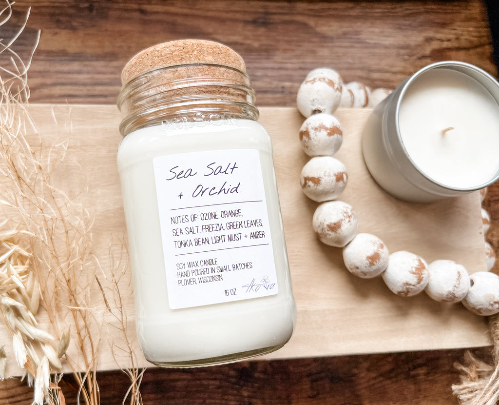 Sea Salt + Orchid