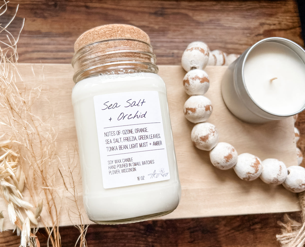 Sea Salt + Orchid
