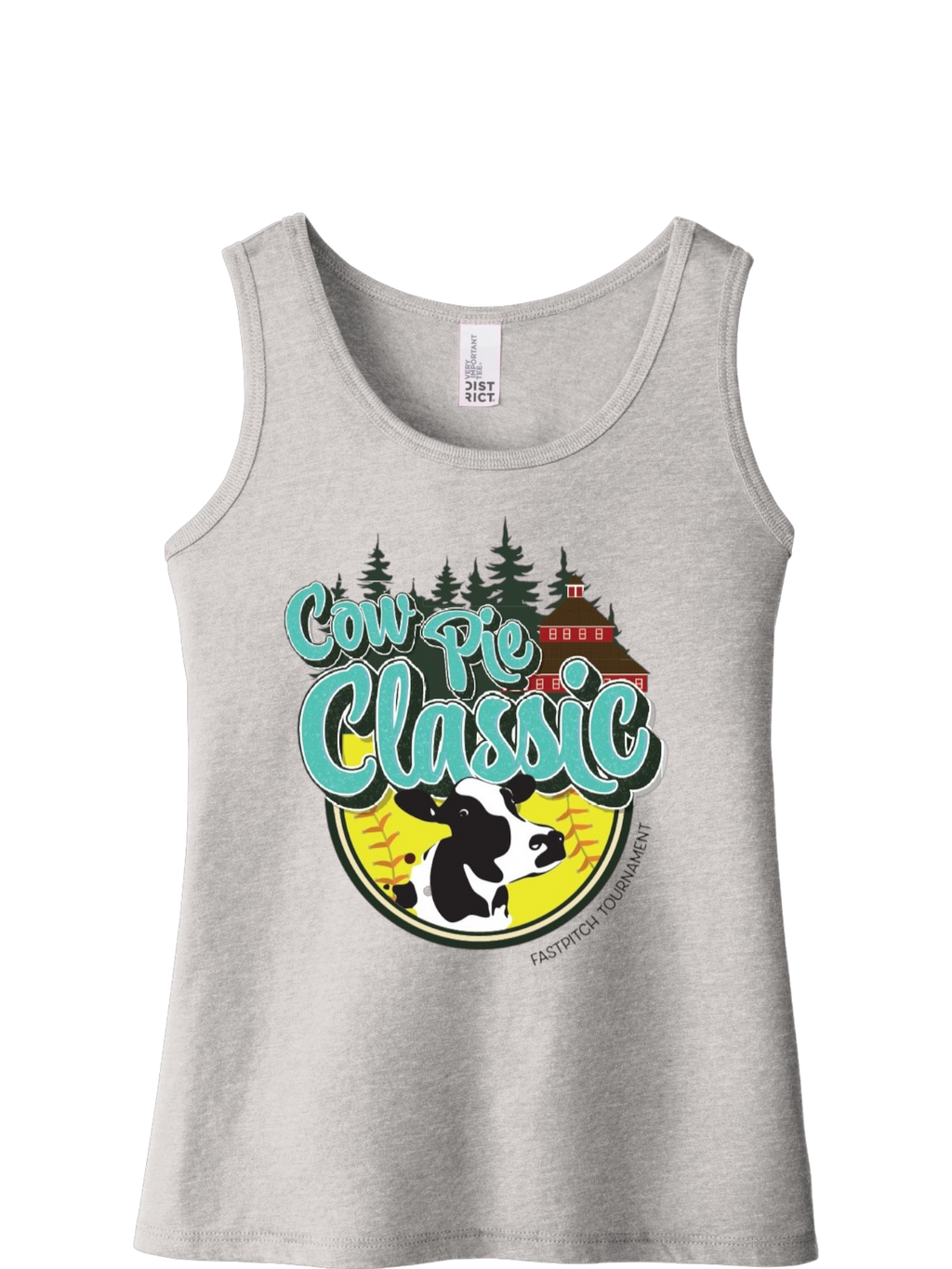Ladies Cow Pie Classic Tank Tops