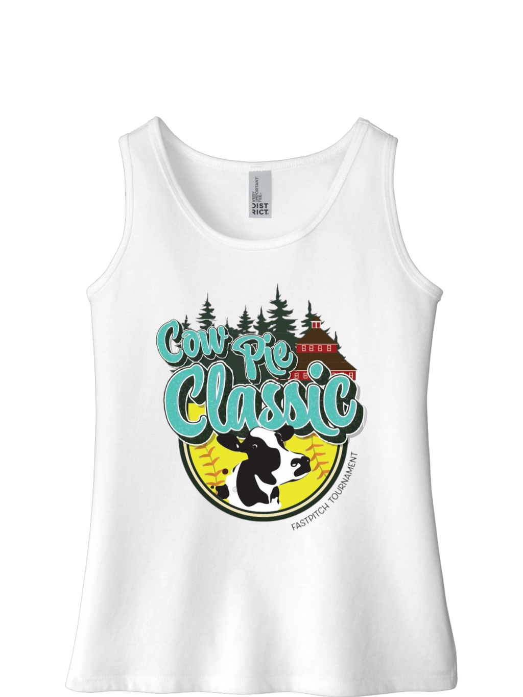 Ladies Cow Pie Classic Tank Tops