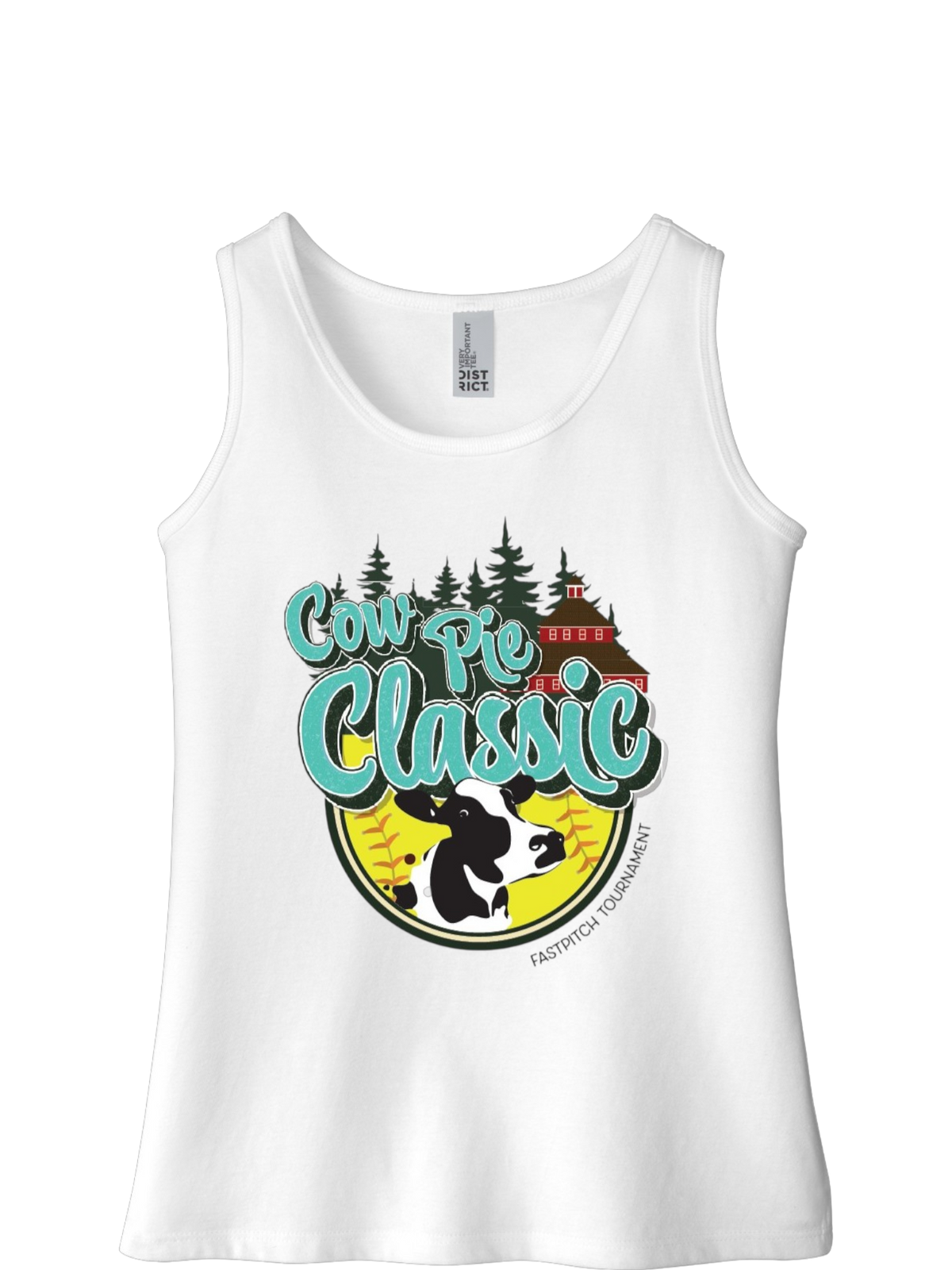Ladies Cow Pie Classic Tank Tops