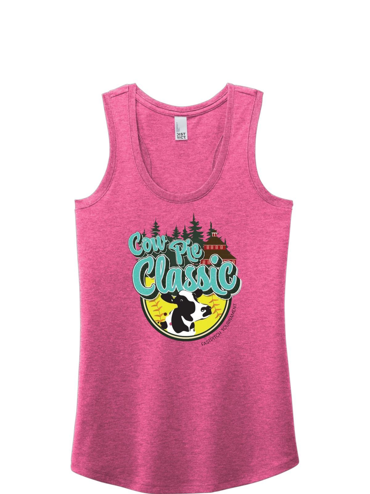 Ladies Cow Pie Classic Tank Tops