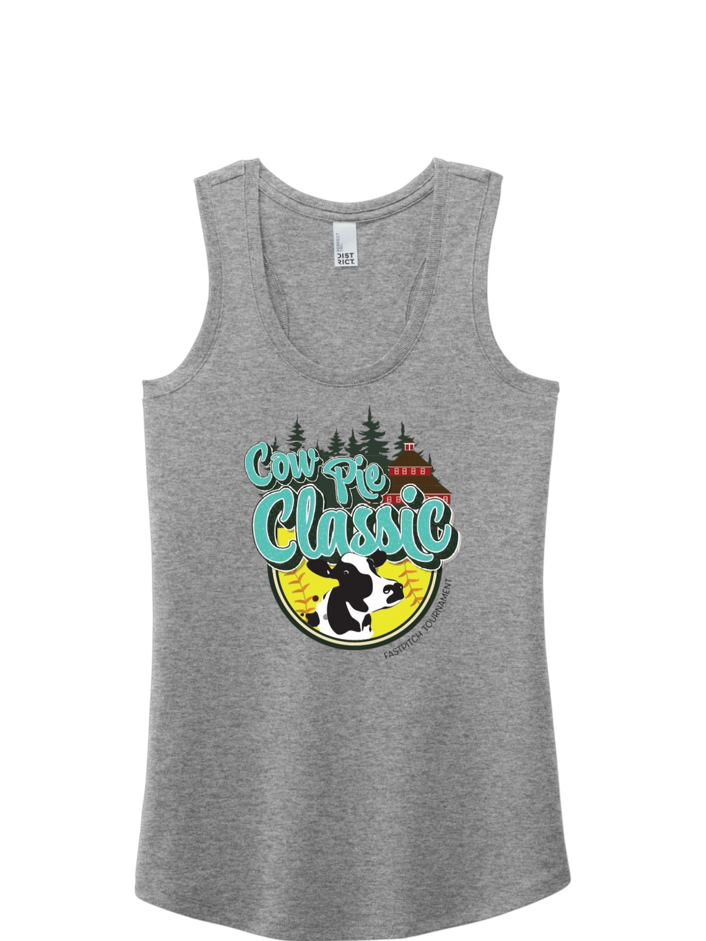 Ladies Cow Pie Classic Tank Tops