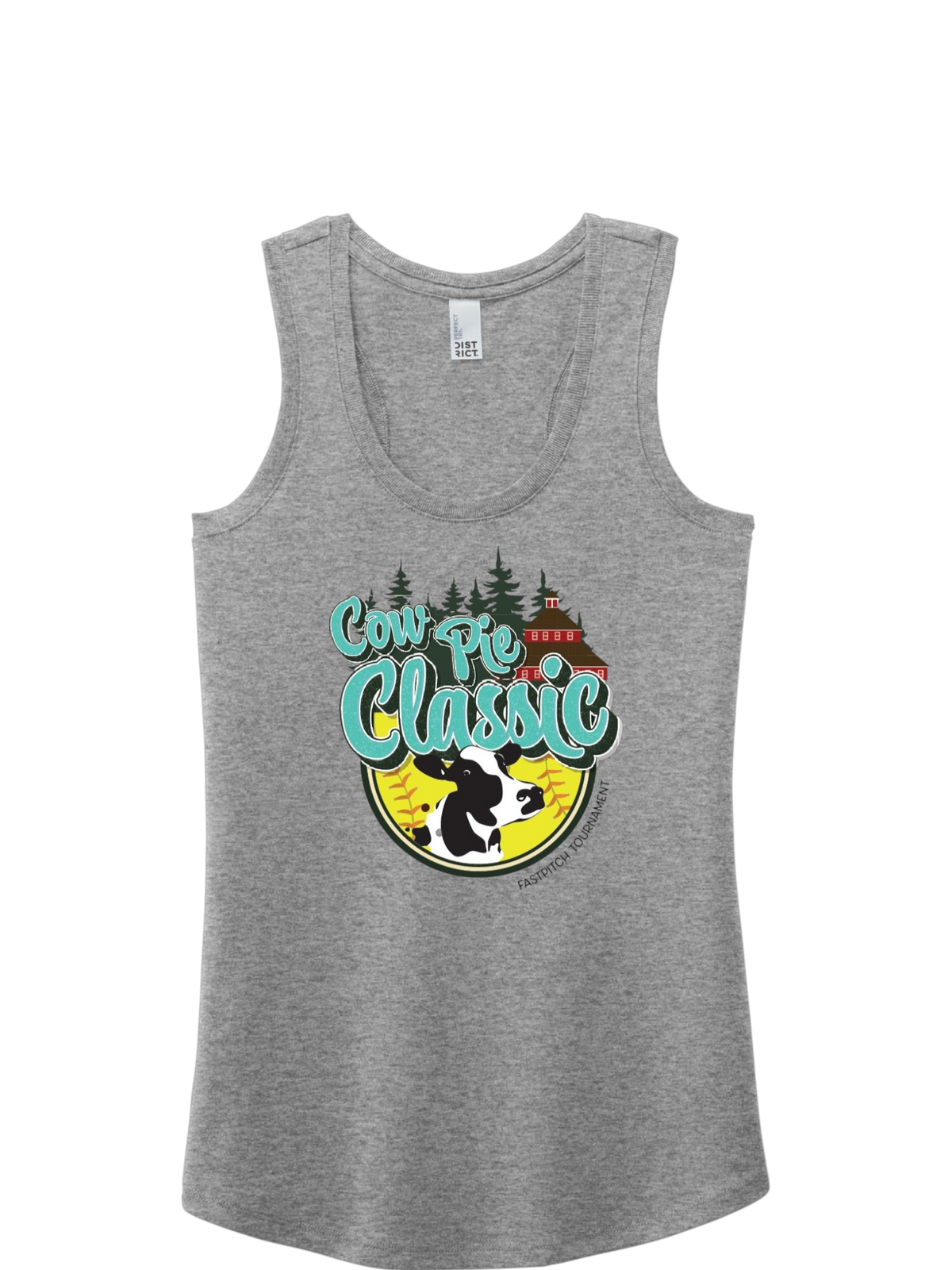 Ladies Cow Pie Classic Tank Tops