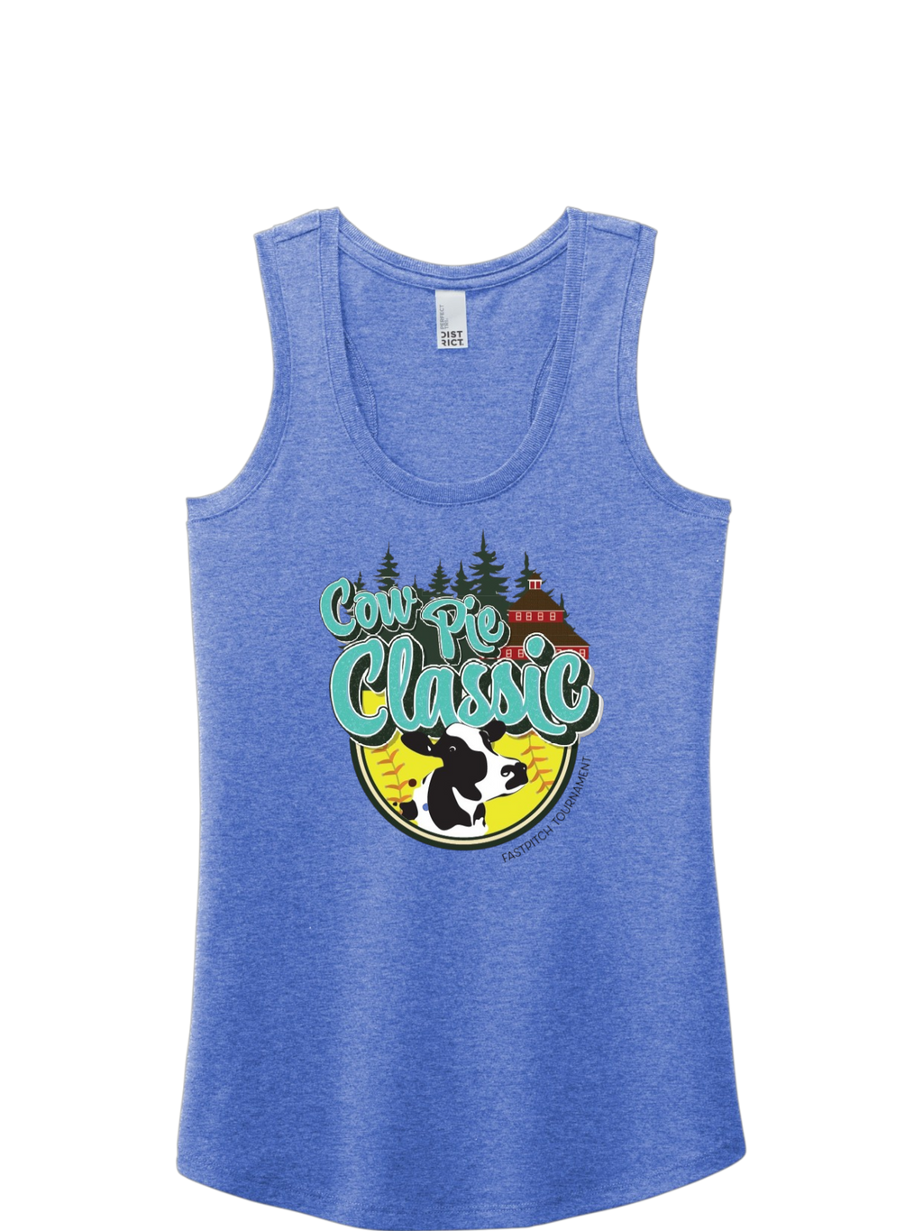 Ladies Cow Pie Classic Tank Tops