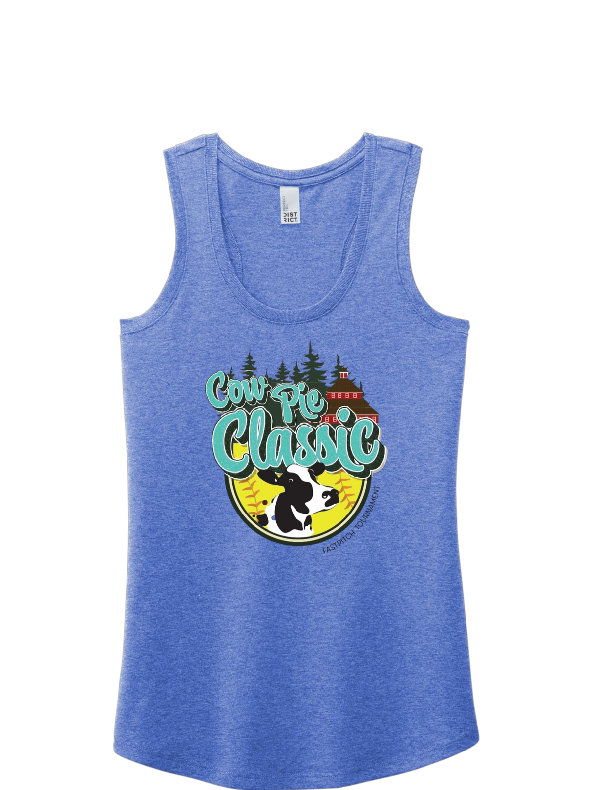Ladies Cow Pie Classic Tank Tops