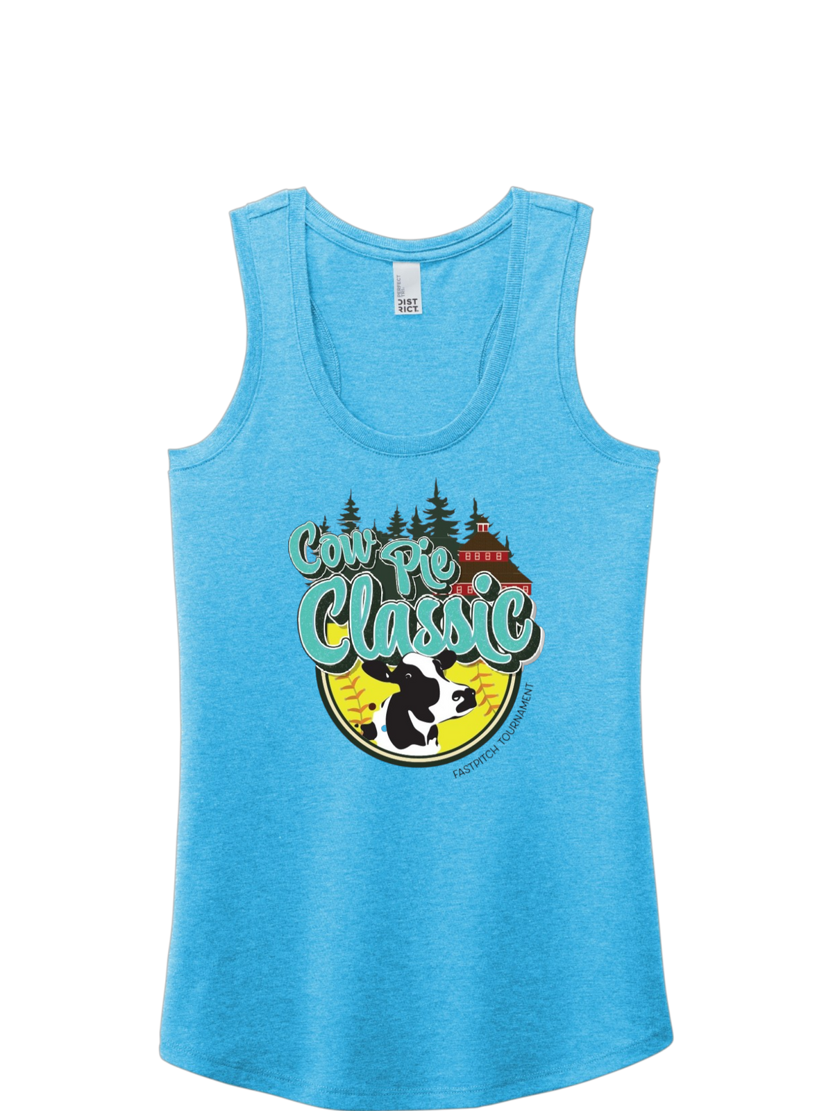 Ladies Cow Pie Classic Tank Tops