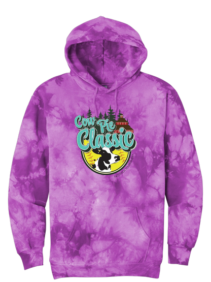 TIE DYE Cow Pie Classic Hoodies