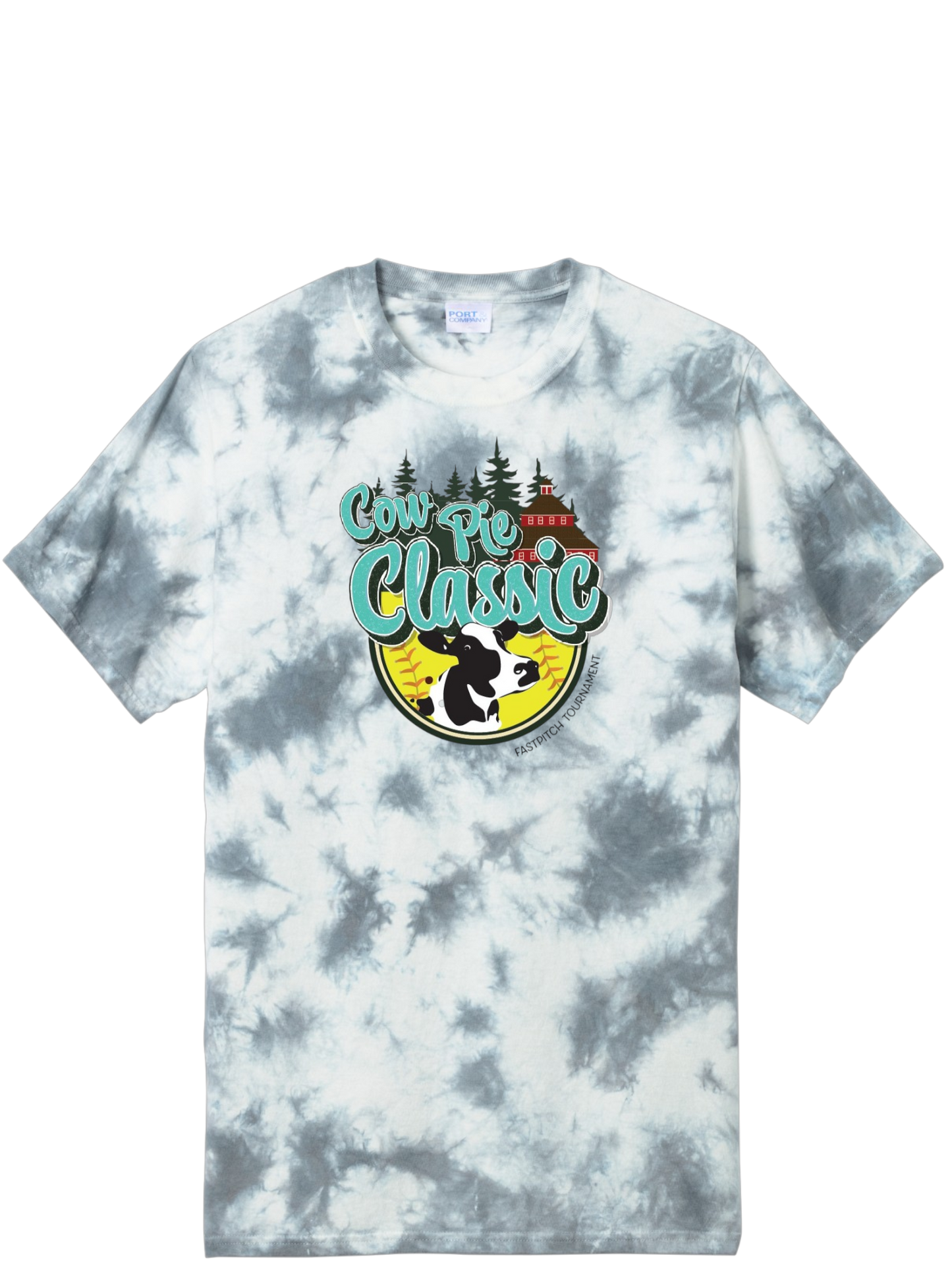 TIE DYE Cow Pie Classic Tees