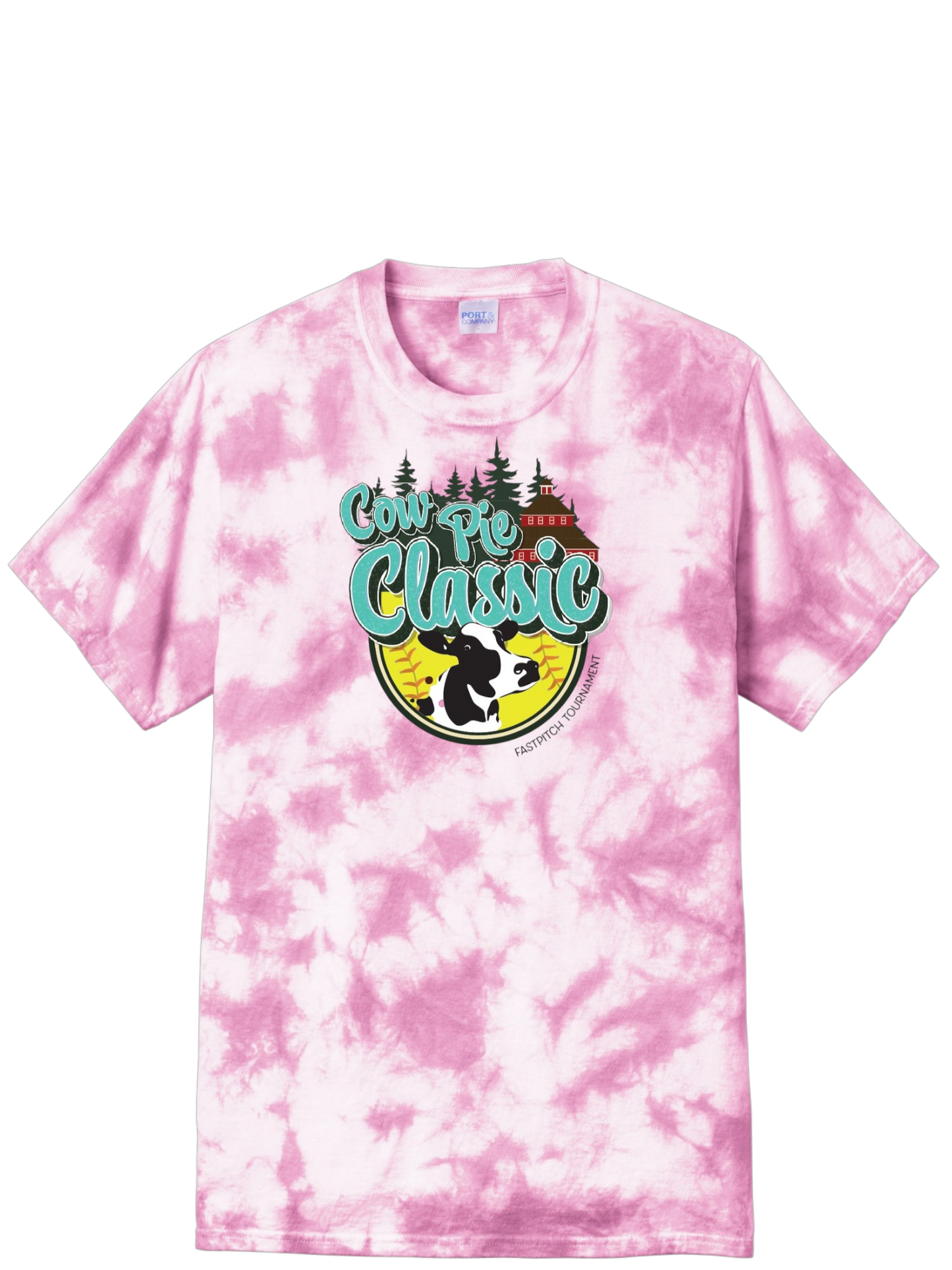TIE DYE Cow Pie Classic Tees