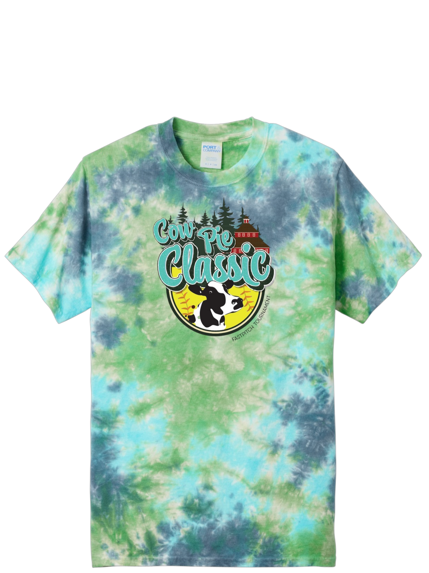 TIE DYE Cow Pie Classic Tees