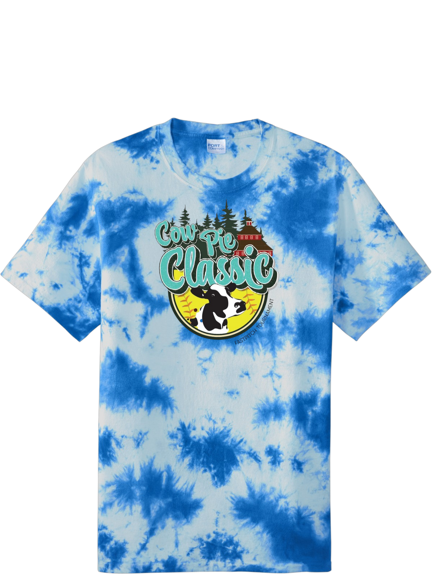 TIE DYE Cow Pie Classic Tees