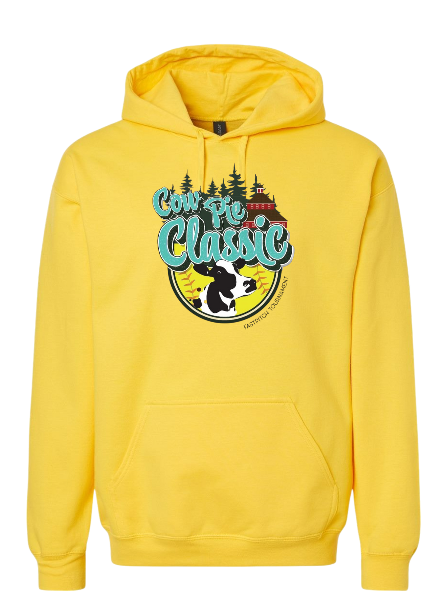 Adult Cow Pie Classic Hoodies
