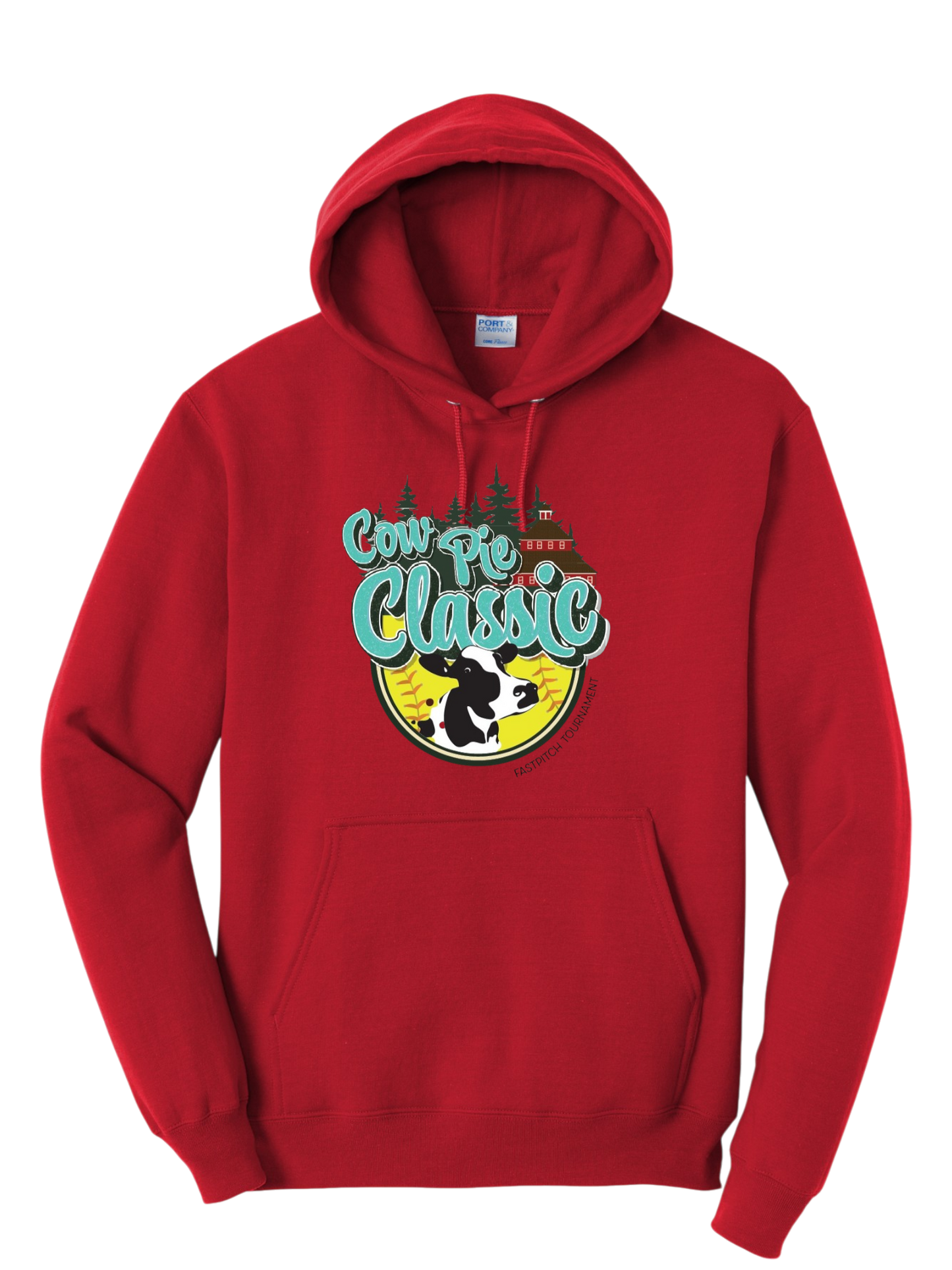 Adult Cow Pie Classic Hoodies