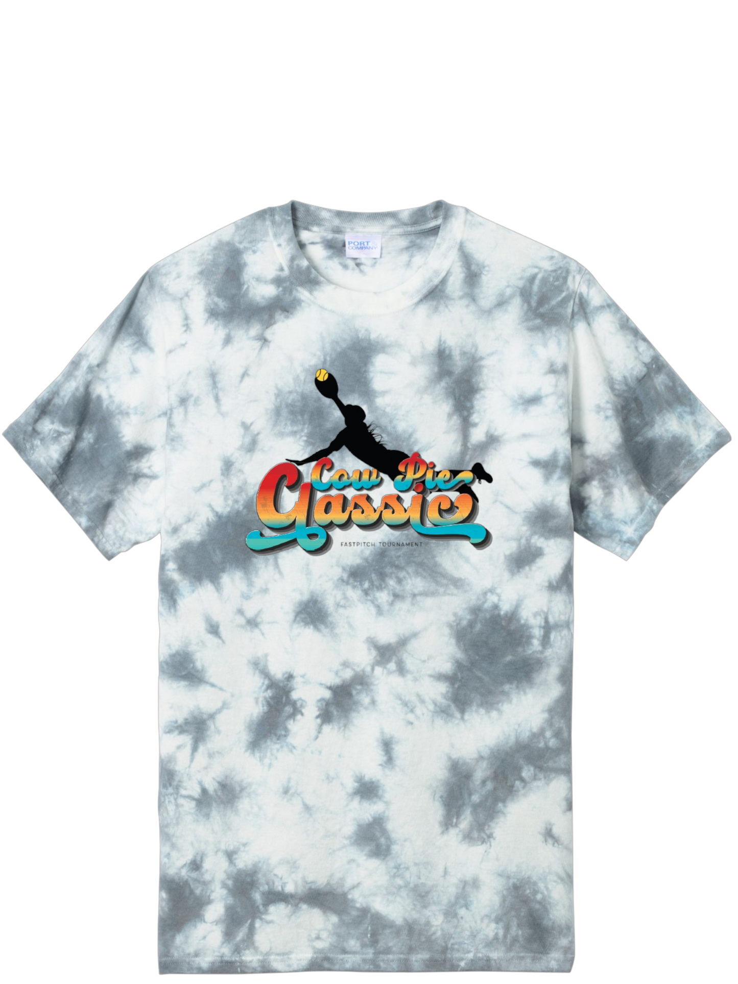 TIE DYE Cow Pie Classic Tees