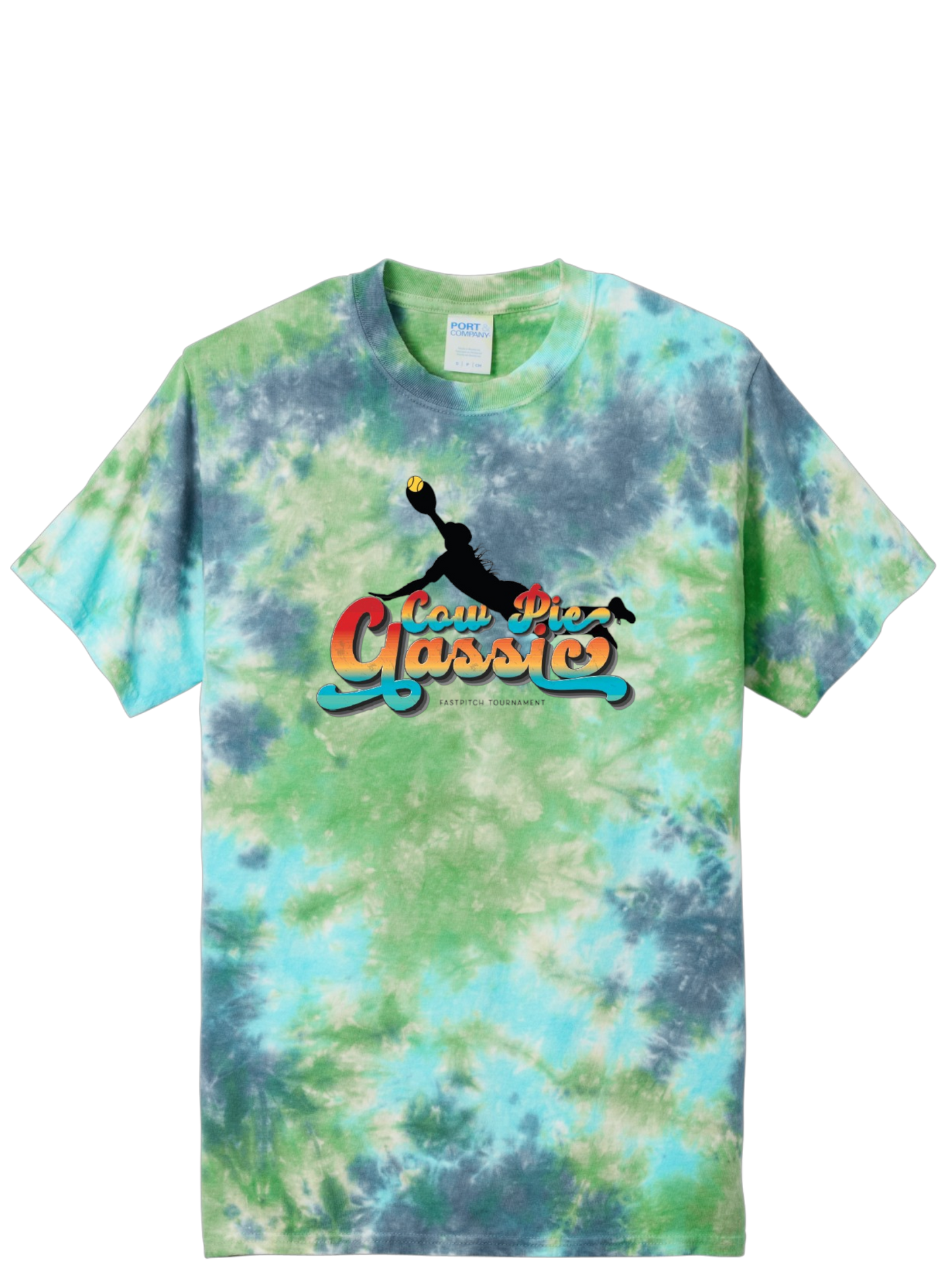 TIE DYE Cow Pie Classic Tees