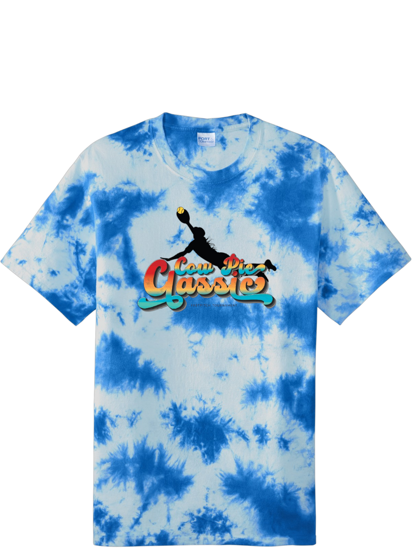 TIE DYE Cow Pie Classic Tees