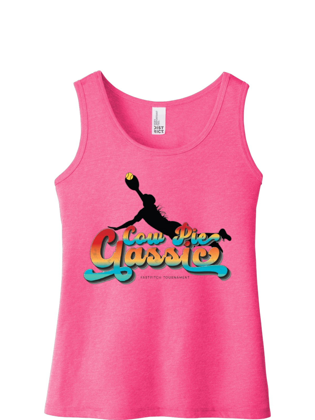 Ladies Cow Pie Classic Tank Tops