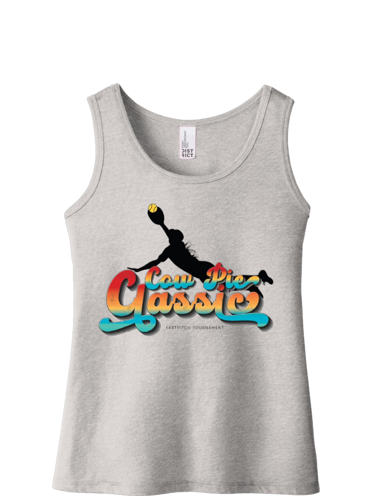 Ladies Cow Pie Classic Tank Tops