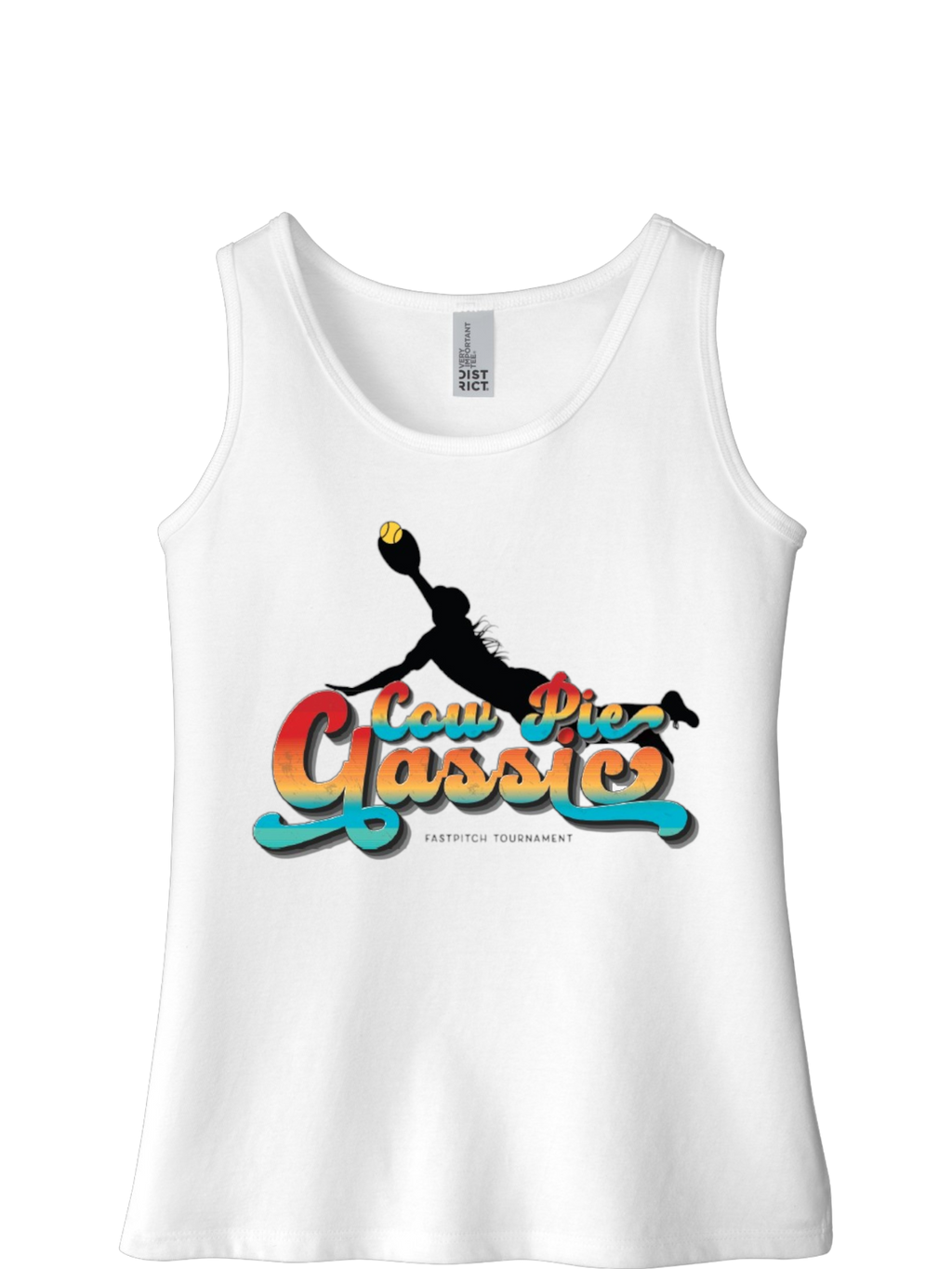 Ladies Cow Pie Classic Tank Tops