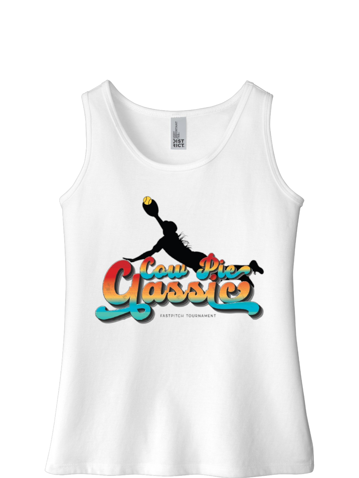 Ladies Cow Pie Classic Tank Tops
