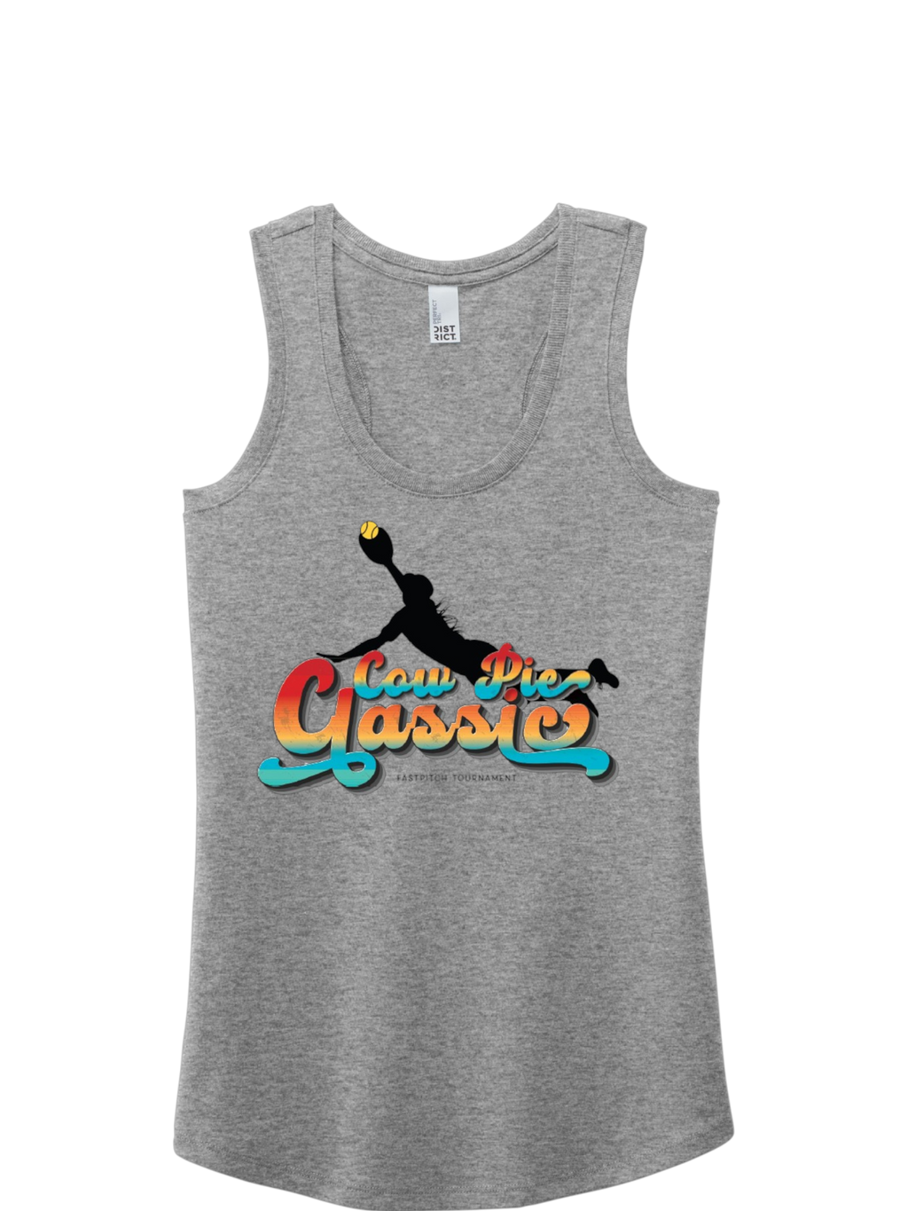 Ladies Cow Pie Classic Tank Tops