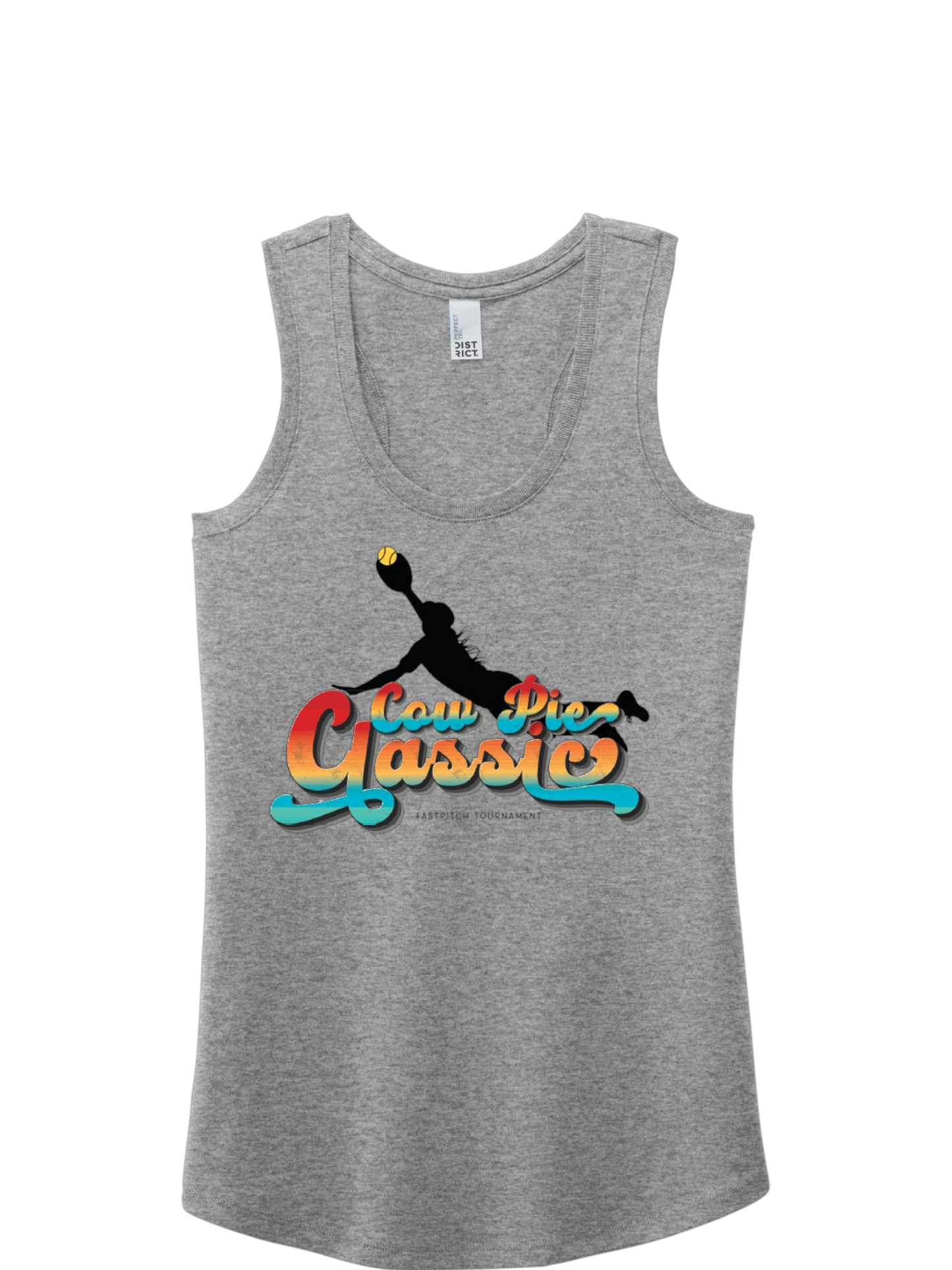 Ladies + Girls Cow Pie Classic Tank Tops