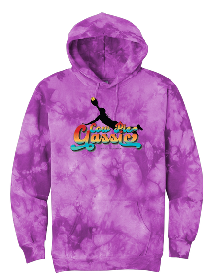 TIE DYE Cow Pie Classic Hoodies