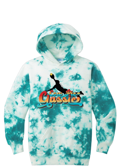 TIE DYE Cow Pie Classic Hoodies