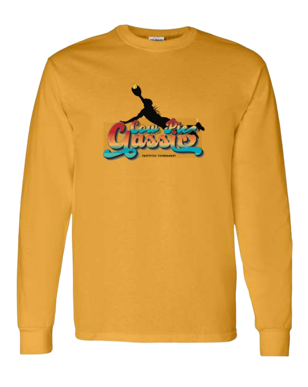 ADULT Long Sleeve Cow Pie Classic Tee's