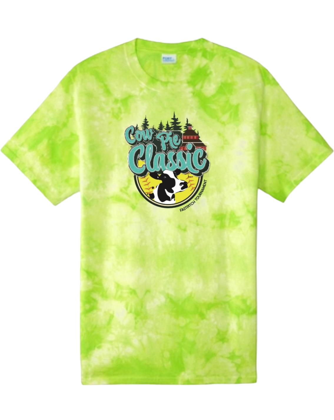 TIE DYE Cow Pie Classic Tees