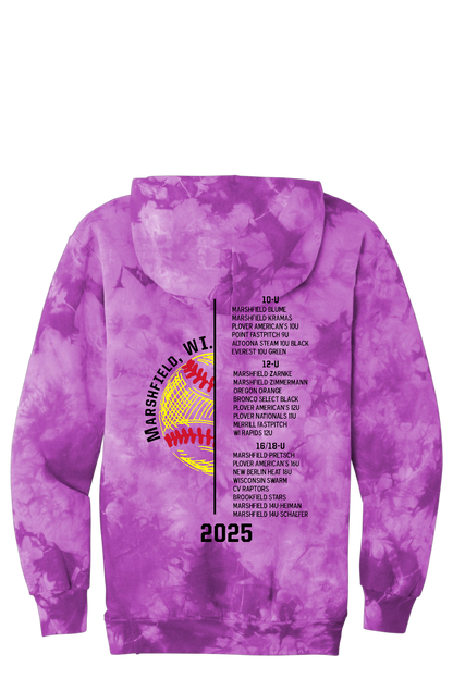 TIE DYE Cow Pie Classic Hoodies